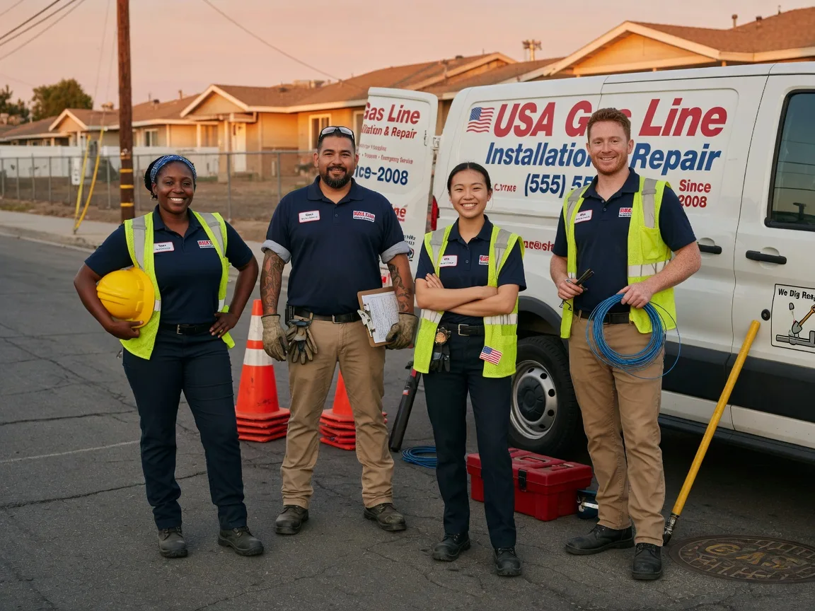 Gas Line Installation company in Ellendale, TN